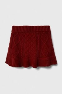 Dětská sukně Abercrombie & Fitch červená