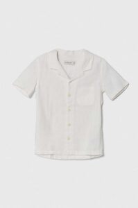 Dětská lněná košile Abercrombie &