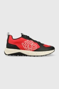 Sneakers boty HUGO Kane červená