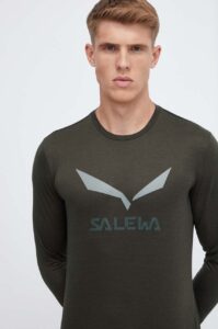 Sportovní tričko s dlouhým rukávem Salewa Solidlogo