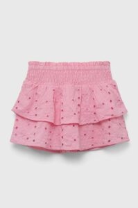 Dětská bavlněná sukně Abercrombie & Fitch