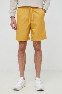 Bavlněné šortky GAP žlutá