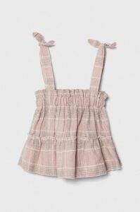 Dětská bavlněná sukně Jamiks růžová