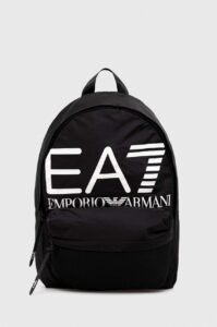 Batoh EA7 Emporio Armani černá barva