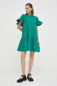 Bavlněné šaty 2NDDAY zelená