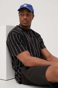 Bavlněné tričko Karl Kani černá