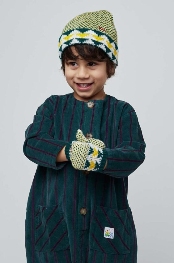 Čepice a dětské rukavice Bobo
