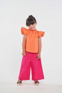 Dětské bavlněné kalhoty Birba&Trybeyond růžová