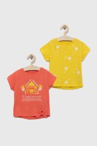 Dětské bavlněné tričko zippy 2-pack
