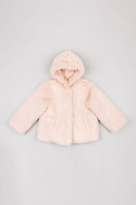 Dětský kabát zippy růžová