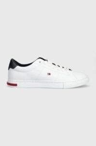Kožené sneakers boty Tommy Hilfiger ESSENTIAL LEATHER