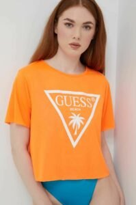 Tričko Guess oranžová