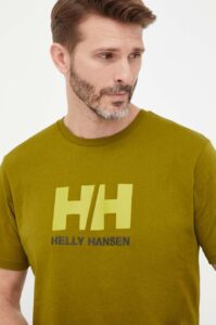 Tričko Helly Hansen HH LOGO T-SHIRT bílá