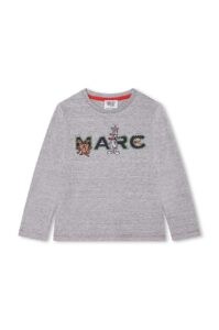 Dětská bavlněná košile s dlouhým rukávem Marc Jacobs x