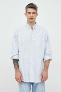 Bavlněná košile Polo Ralph Lauren bílá barva
