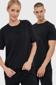 Bavlněné tričko Arkk Copenhagen černá