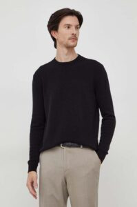 Vlněný svetr Sisley pánský