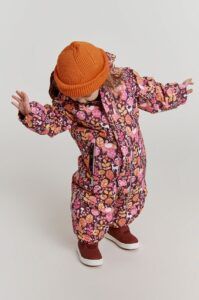 Dětská vlněná čepice Reima oranžová barva