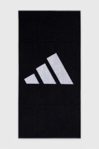 Bavlněný ručník adidas Performance černá