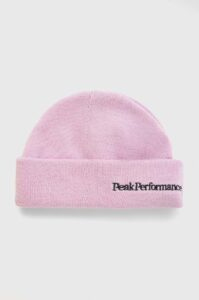 Čepice Peak Performance růžová barva