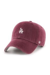 Bavlněná baseballová čepice 47brand MLB Los Angeles Dodgers