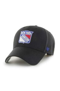 Bavlněná baseballová čepice 47brand NHL New York Rangers
