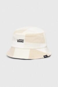 Oboustranný klobouk Vans béžová