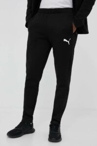 Tréninkové kalhoty Puma černá barva