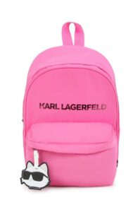Dětský batoh Karl Lagerfeld růžová barva