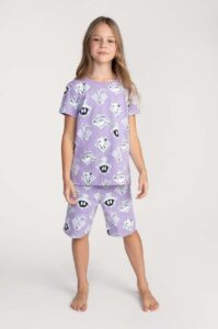 Dětské bavlněné pyžamo Coccodrillo x Looney