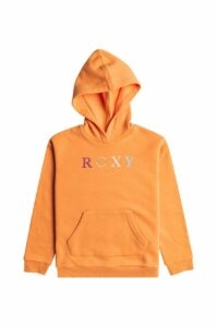 Dětská mikina Roxy WILDESTDREAMSHB OTLR oranžová barva