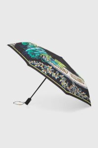 Deštník Moschino černá barva