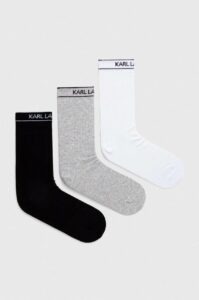 Ponožky Karl Lagerfeld 3-pack dámské
