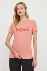 Bavlněné tričko Boss Orange BOSS