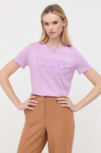 Bavlněné tričko Boss Orange BOSS