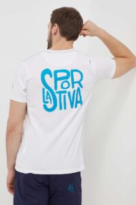 Tričko LA Sportiva Back Logo bílá