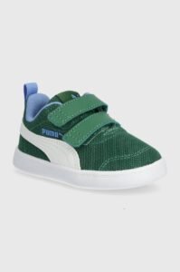 Dětské boty Puma zelená