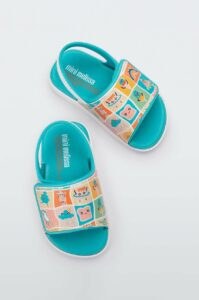 Dětské sandály Melissa tyrkysová