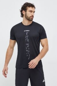 Sportovní triko adidas TERREX Agravic černá