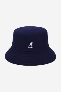 Vlněný klobouk Kangol Wool Lahinch tmavomodrá