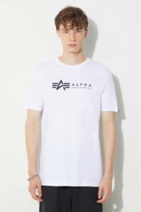 Bavlněné tričko Alpha Industries Alpha Label T 2