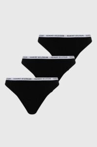 Kalhotky Tommy Hilfiger (3-pack) černá