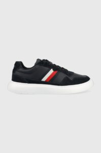 Sneakers boty Tommy Hilfiger LIGHTWEIGHT LEATHER MIX