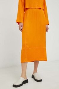 Sukně American Vintage oranžová