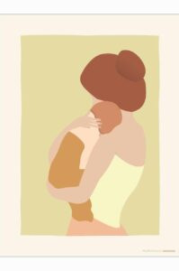 Vissevasse Plakát Motherhood 30x40