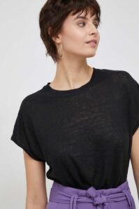Plátěné tričko Calvin Klein