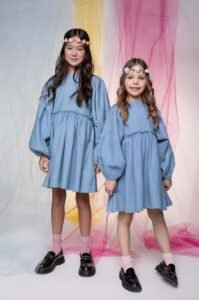 Dětské riflové šaty Coccodrillo