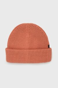 Vlněná čepice Resteröds oranžová barva