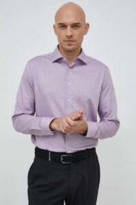 Košile Seidensticker fialová barva