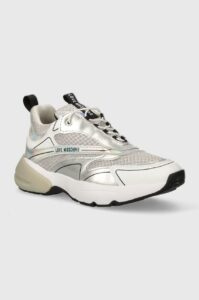 Sneakers boty Love Moschino stříbrná